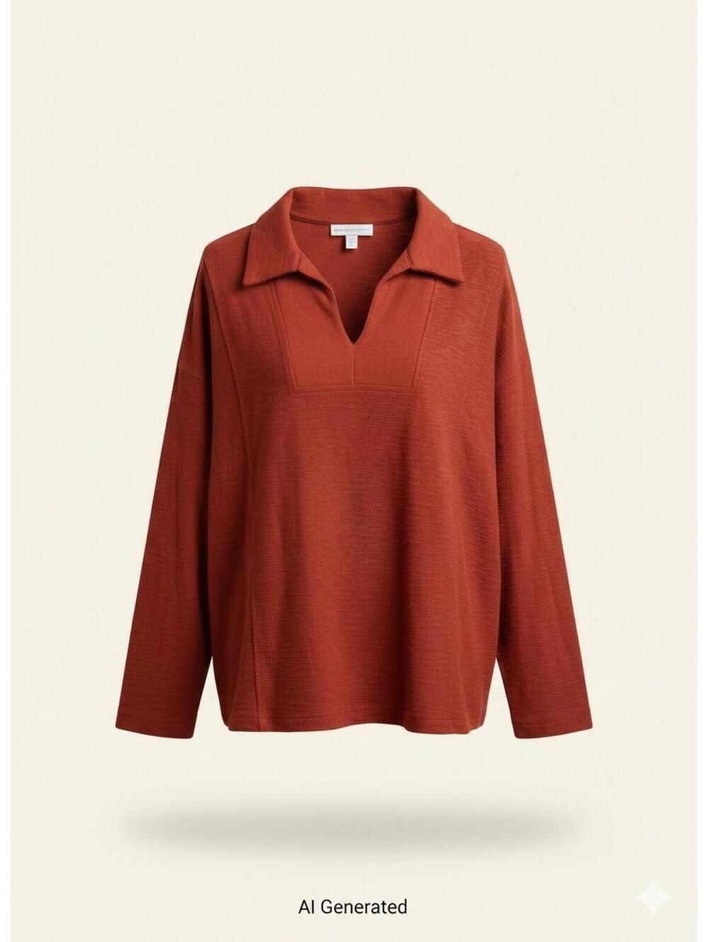 196-J. Jill Pure Jill 100% Organic Cotton Tunic size L / PTP 25